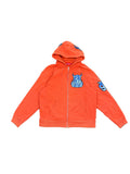 Supreme Demon Zip Up Hooded Sweatshirt Burnt Orange