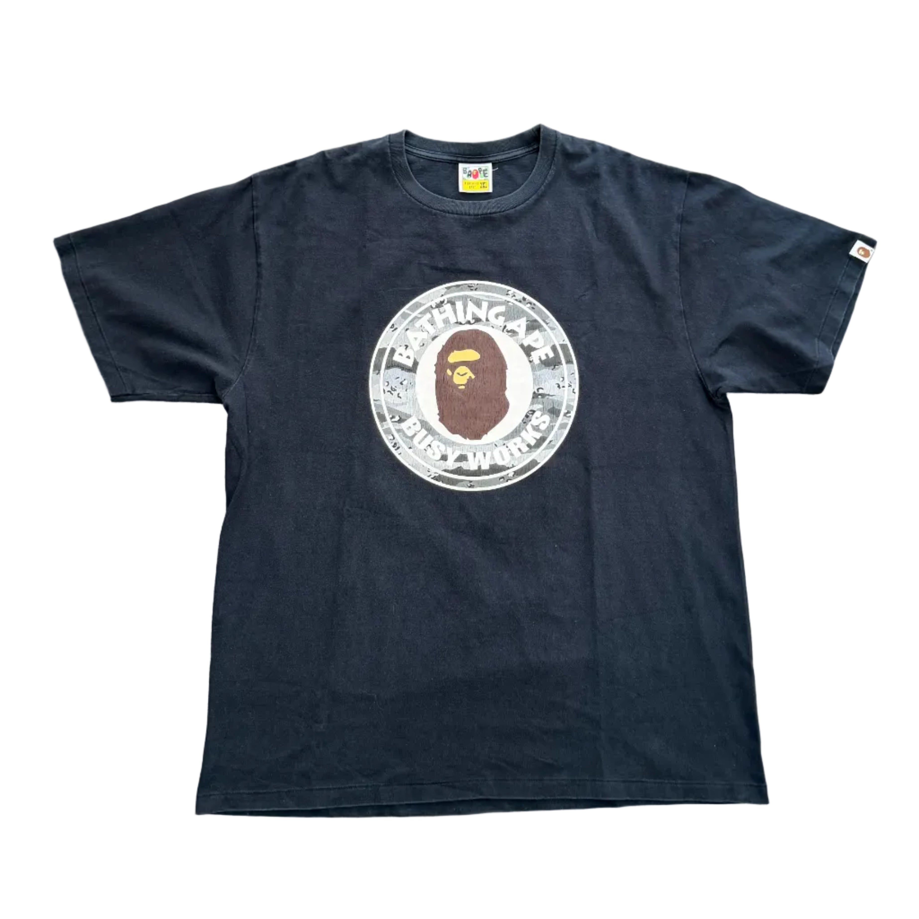 BAPE HONEYCOMB CAMO BUSY WORKS TEE