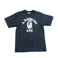 BAPE Reflective Swarovski Crown College Logo T-shirt
