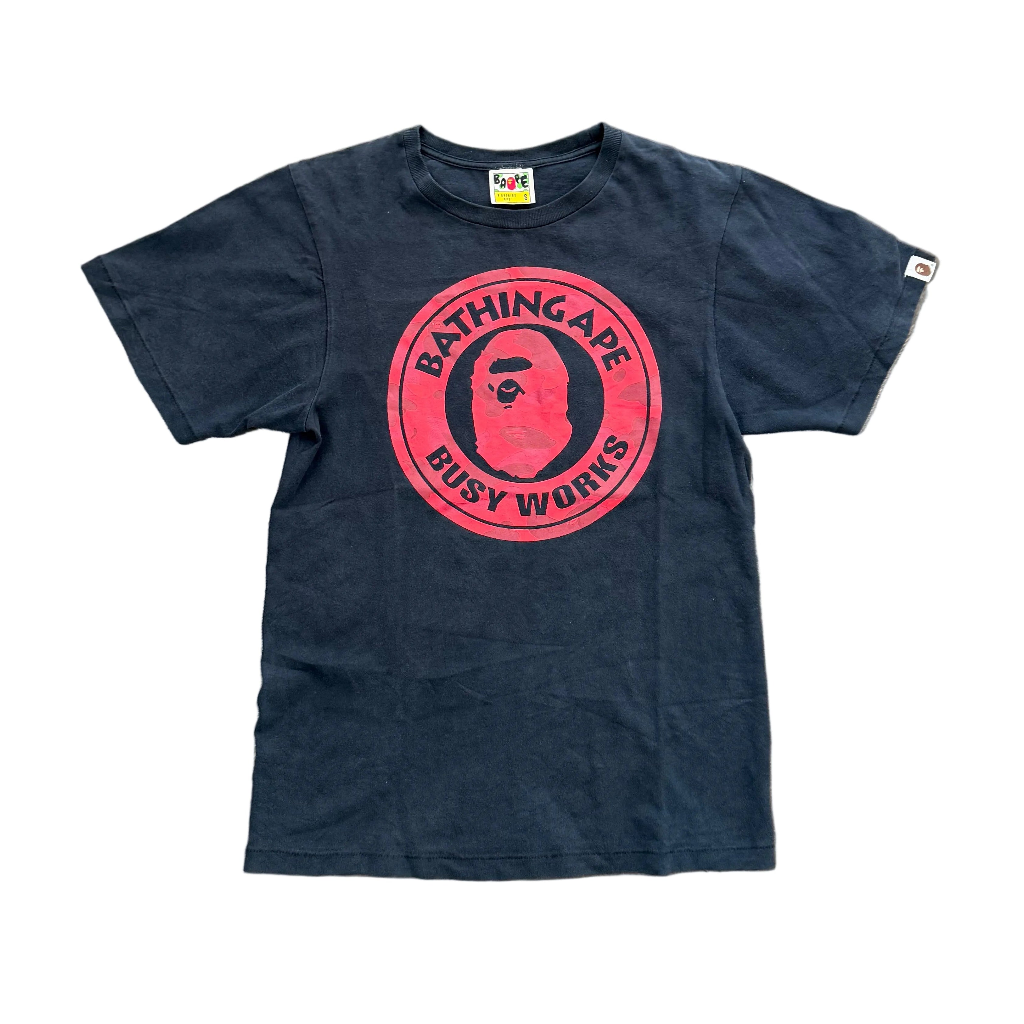 BAPE Bicolor Busy Works Tee