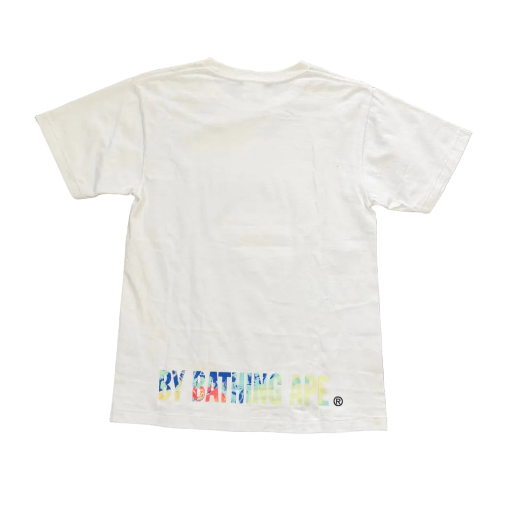 BAPE Tie Dye Ape Face Tee