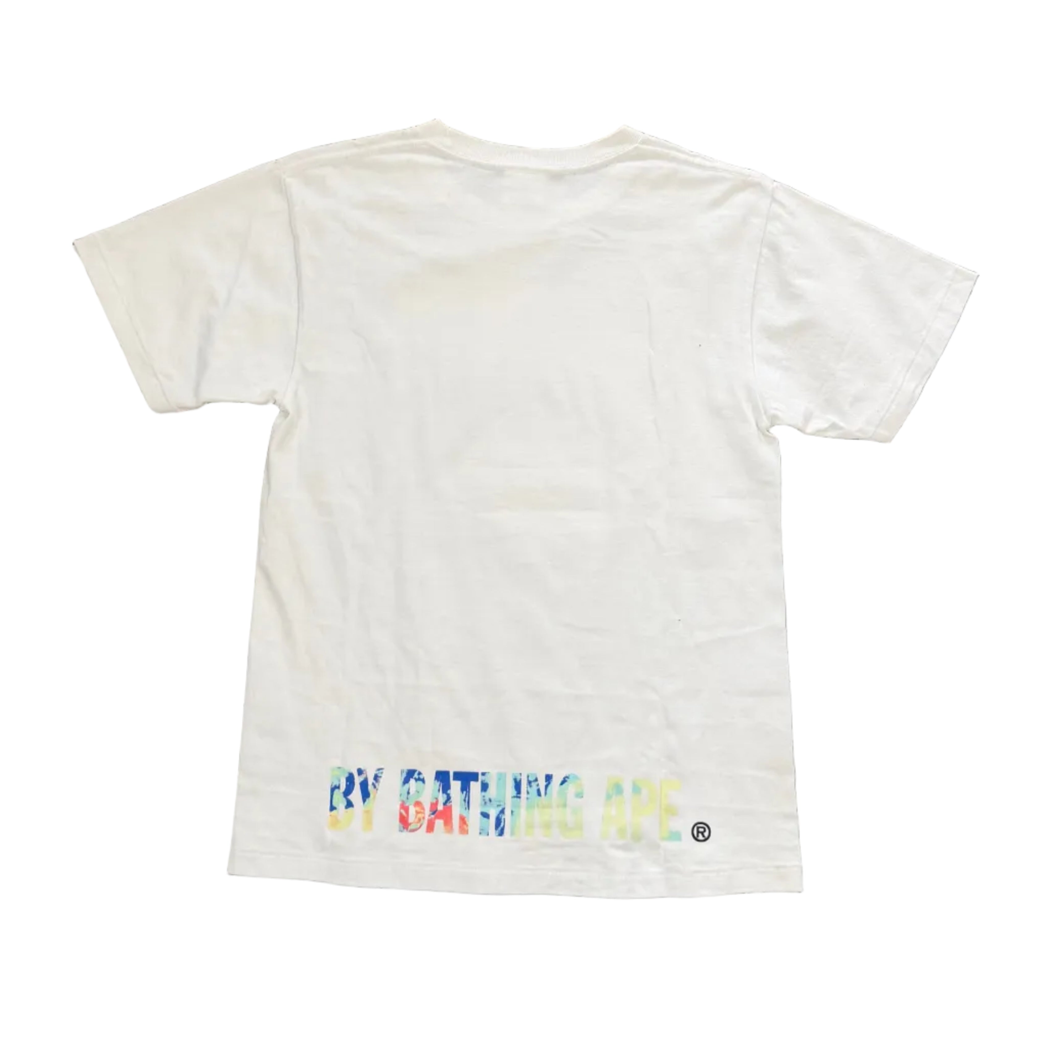BAPE Tie Dye Ape Face Tee