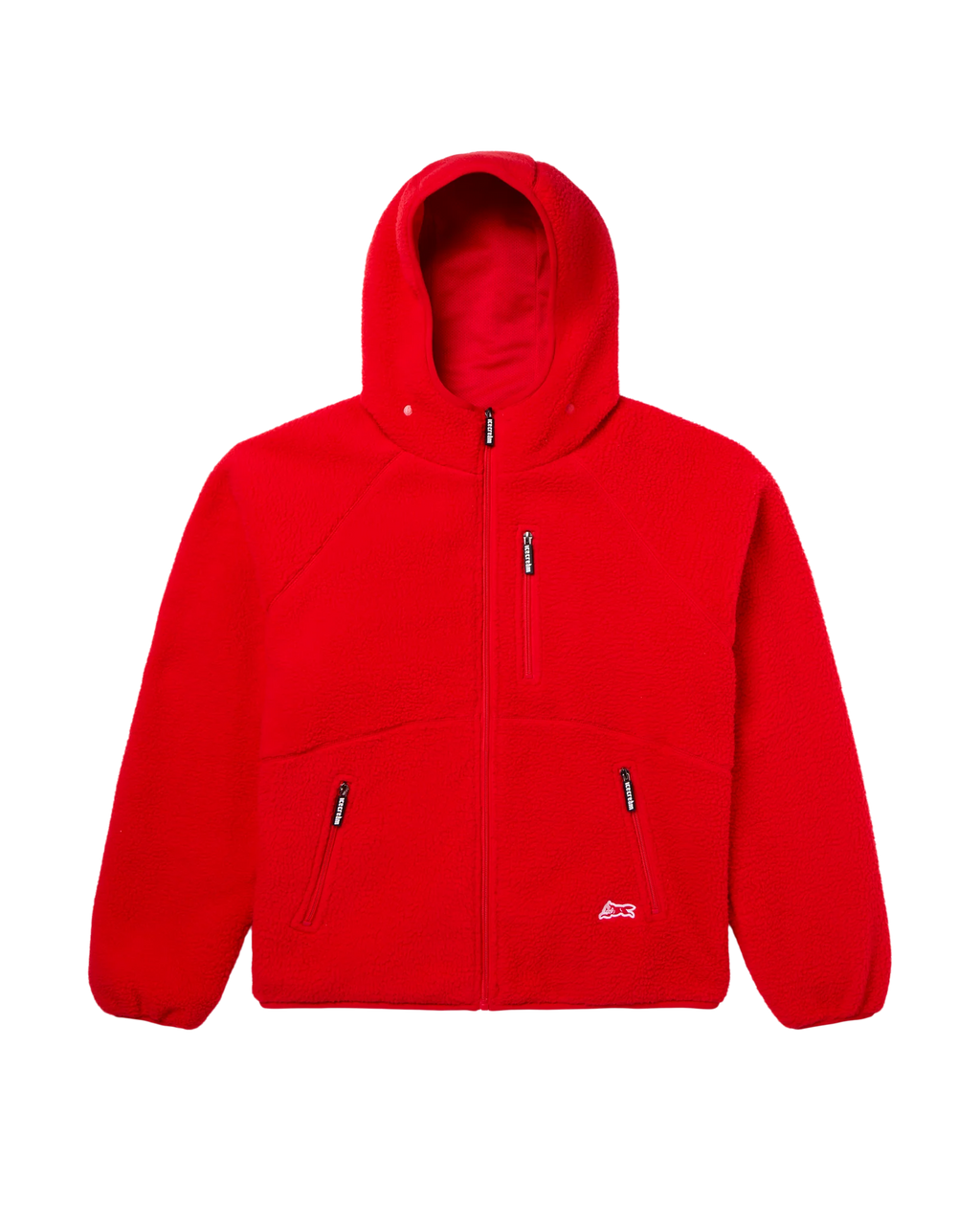 GRIN ZIP FRONT HOODIE
