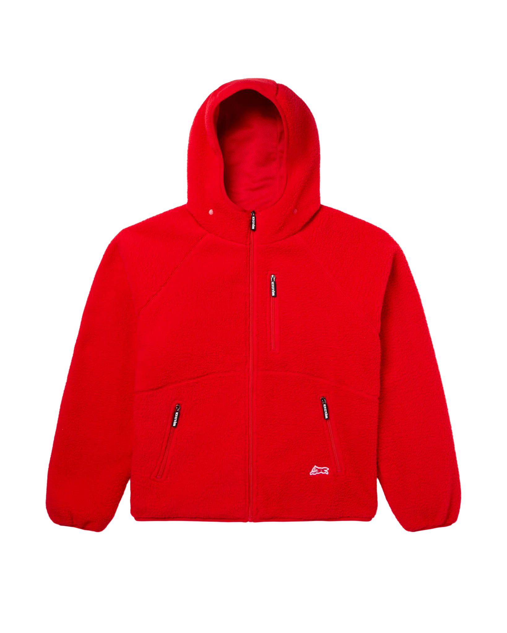 GRIN ZIP FRONT HOODIE