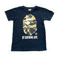Bape 1st Camo Ape Head Black Tee