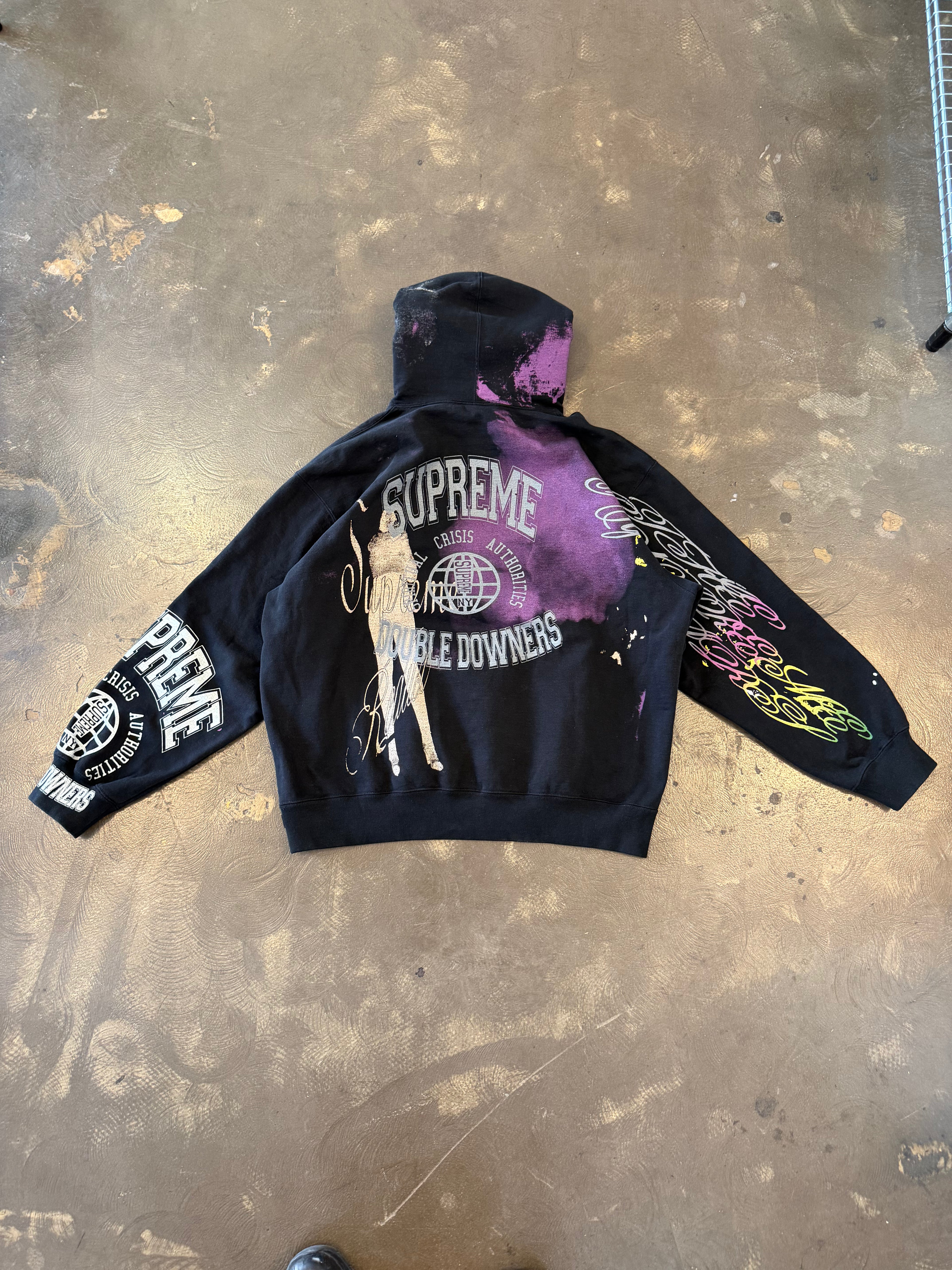 Supreme Overprint Hoodie