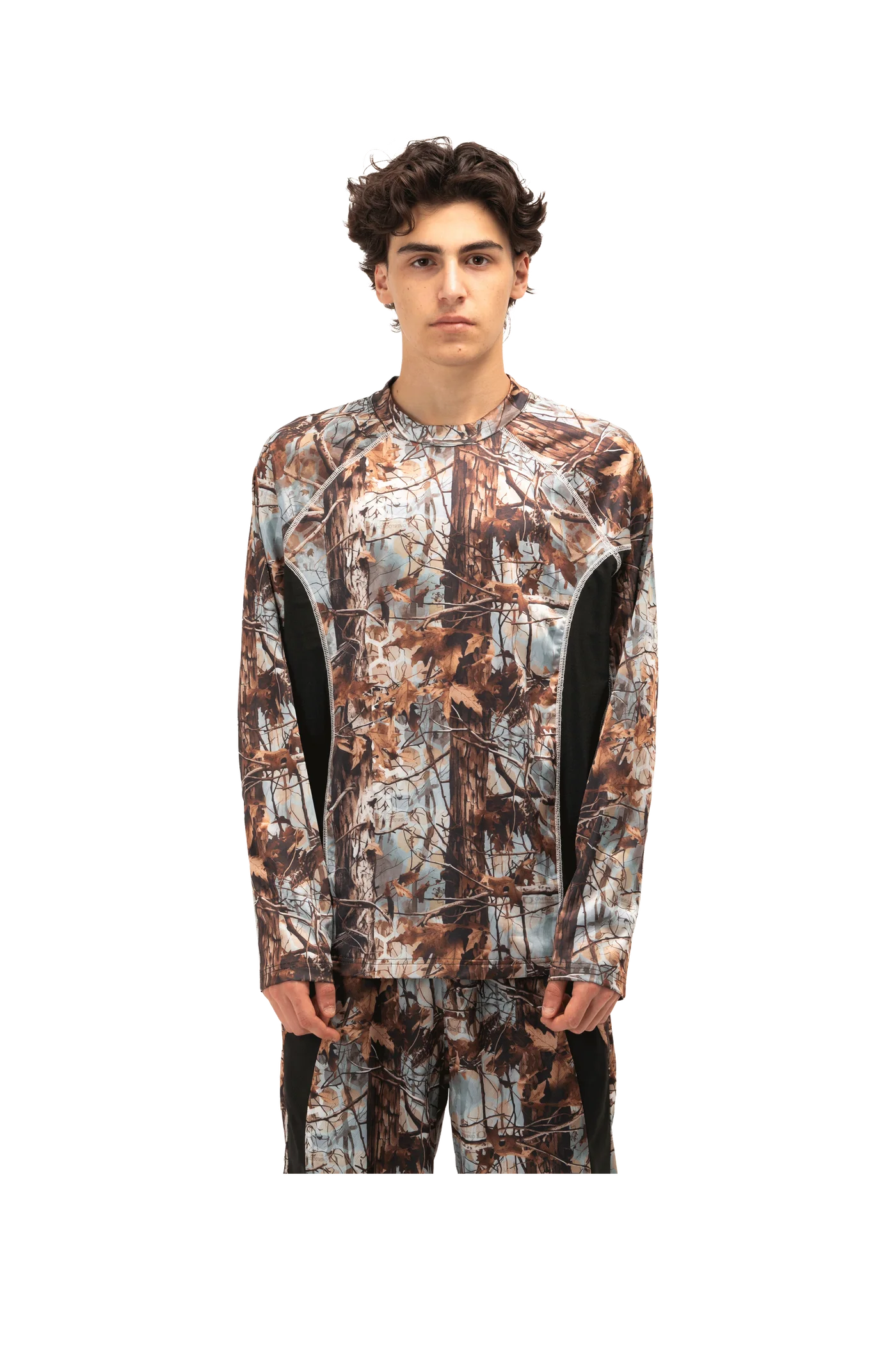 One Block Down Camocut Longsleeve Tee